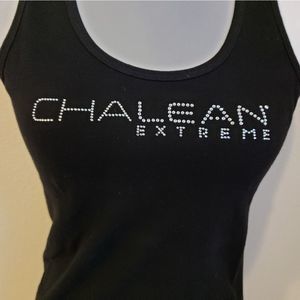 Chalene Extreme Rhinestone Workout Tank